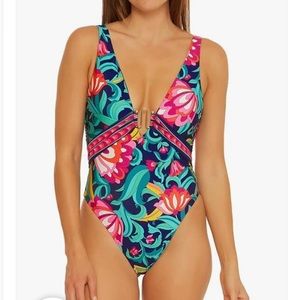NWT Trina Turk swimsuit one piece size 8